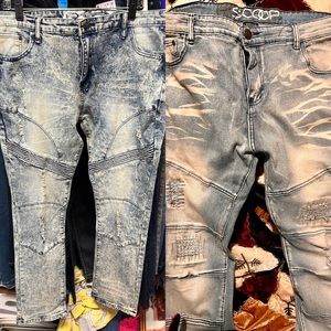 SIZE 38x32 LR SCOOP JEANS . 2 pairs!!!
